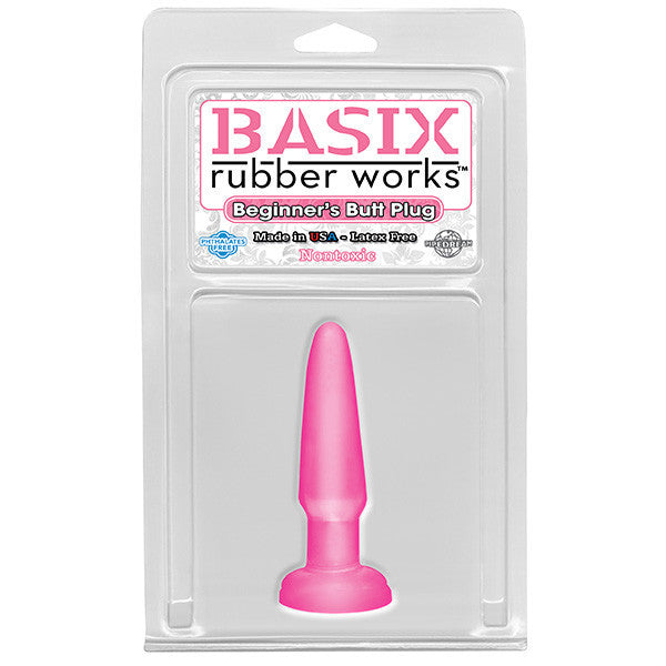 BASIX RUBBER WORKS BEGINNER'S BUTT PLUG GatiTest BASIX RUBBER WORKS BEGINNER'S BUTT PLUG GatiTest