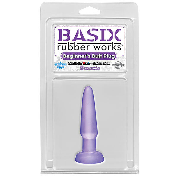 BASIX RUBBER WORKS BEGINNER'S BUTT PLUG GatiTest BASIX RUBBER WORKS BEGINNER'S BUTT PLUG GatiTest