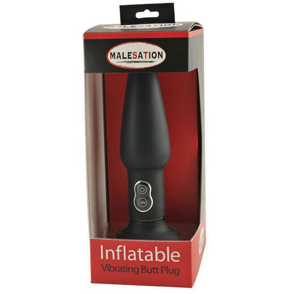 MALESATION INFLATABLE VIBRATING BUTT PLUG GatiTest MALESATION INFLATABLE VIBRATING BUTT PLUG GatiTest